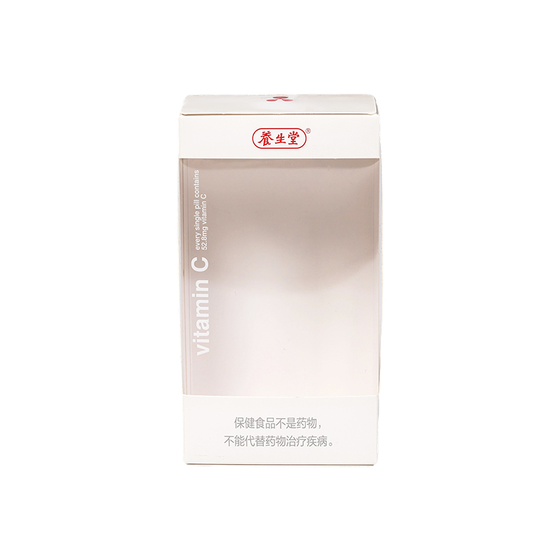 350 g White Card Color Printing Transparent Window Packaging Carton con merluzzo di sicurezza
