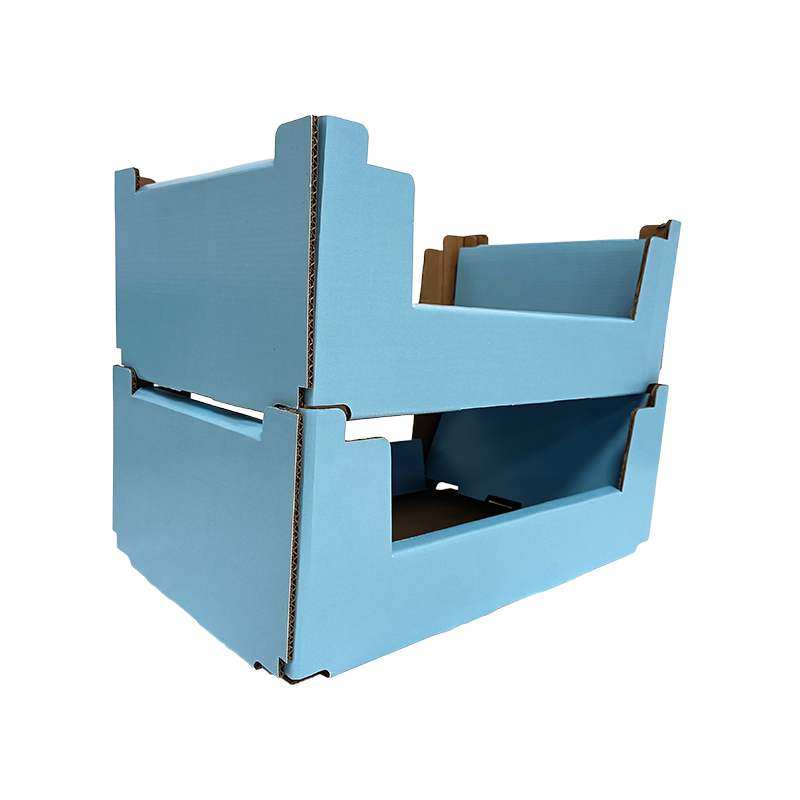 Scatola del vassoio multiuso non slip impilabile PDQ